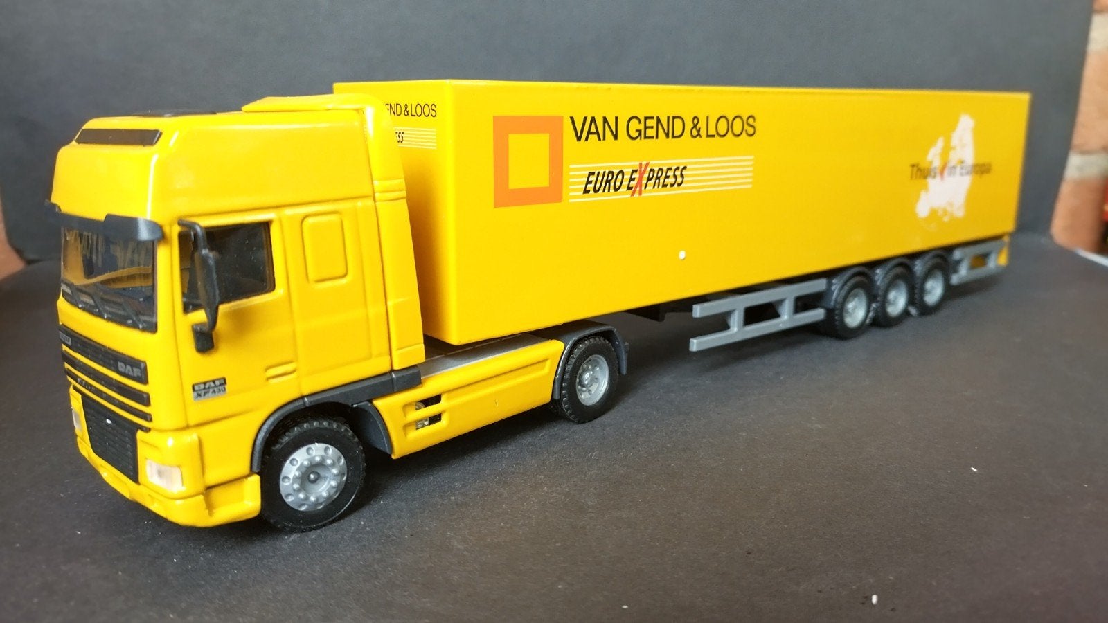 Daf XF van Gend En Loos 1:50 Cse Joal Spain Pol, Hobby en Vrije tijd, Modelauto's | 1:50, Zo goed als nieuw, Bus of Vrachtwagen