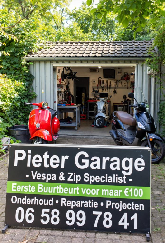 Scooter monteur ‍, Ophalen of Verzenden, Zo goed als nieuw, Benzine, Vespa