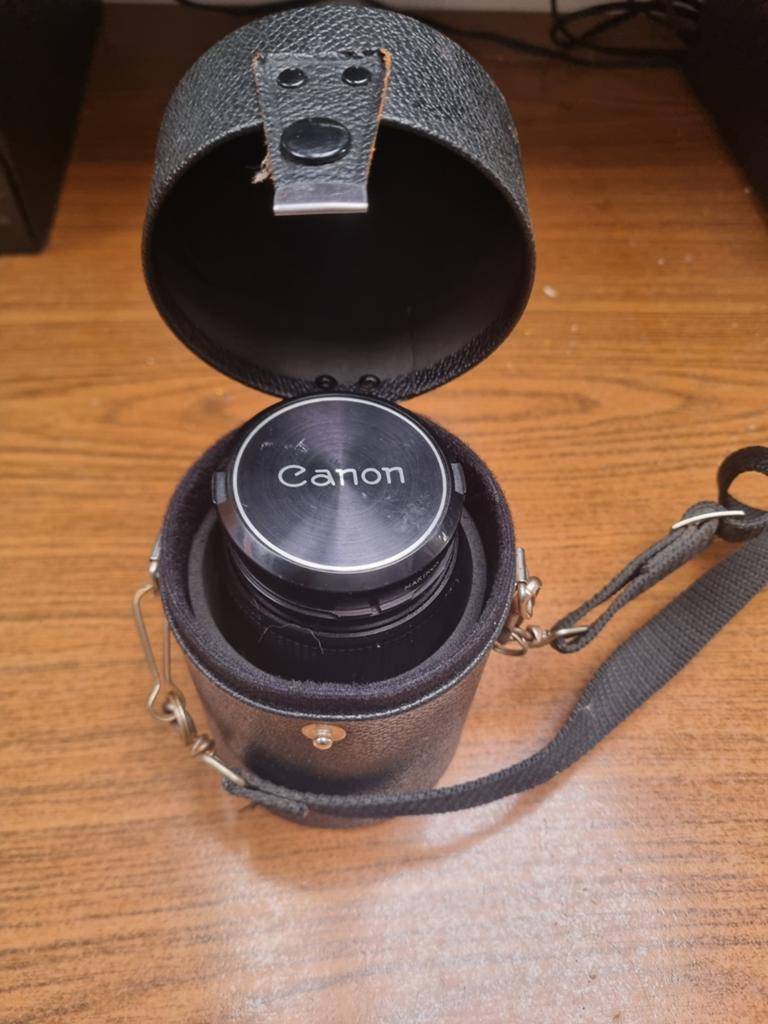 Canon FD 135mm lens, Ophalen of Verzenden, Telelens