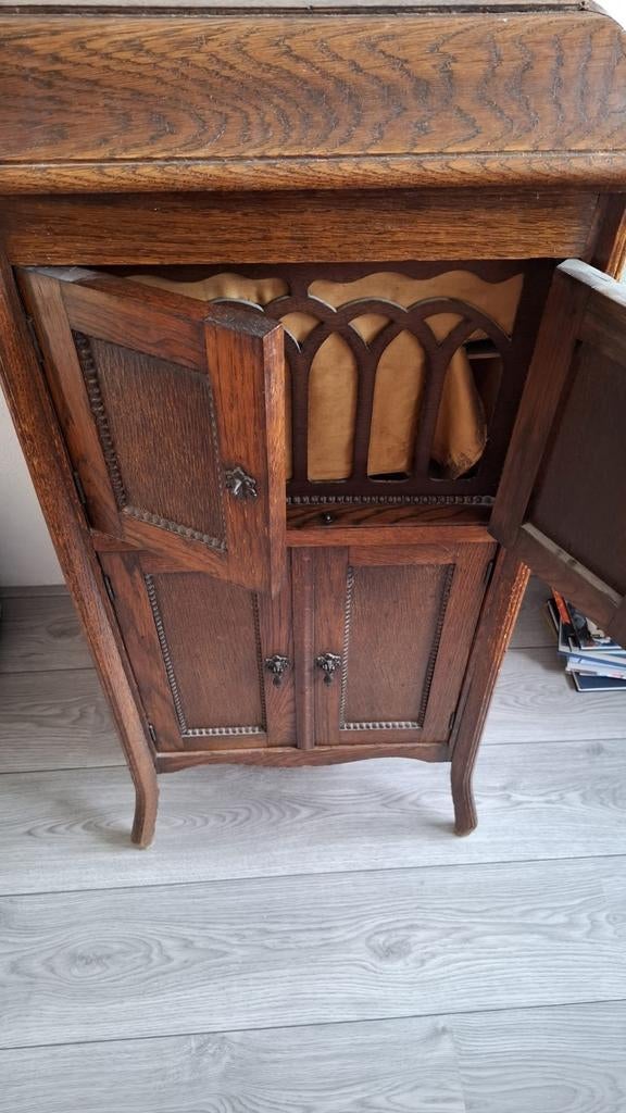 Mooie Antieke American World Tophone Platenspeler, Audio, Tv en Foto, Platenspelers, Ophalen, Gebruikt, Platenspeler, Overige merken