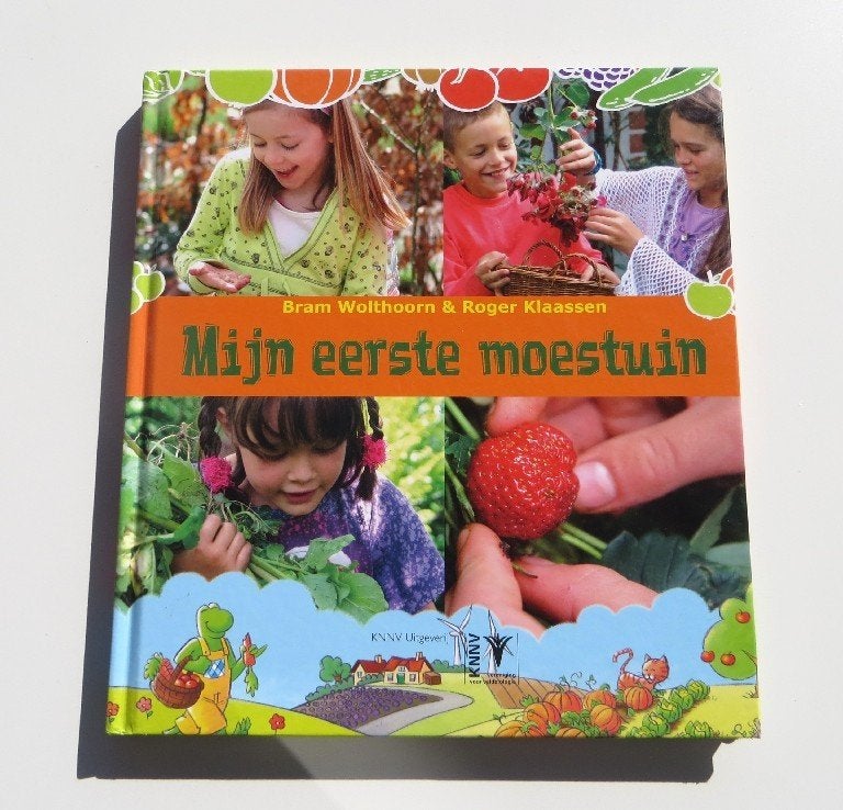 Tuinieren M5577: Bram Wolthoorn - Mijn eerste moestuin 9+, Gelezen, Non-fictie, Bram Wolthoorn & Roger Klaassen & Sylvia Wevers