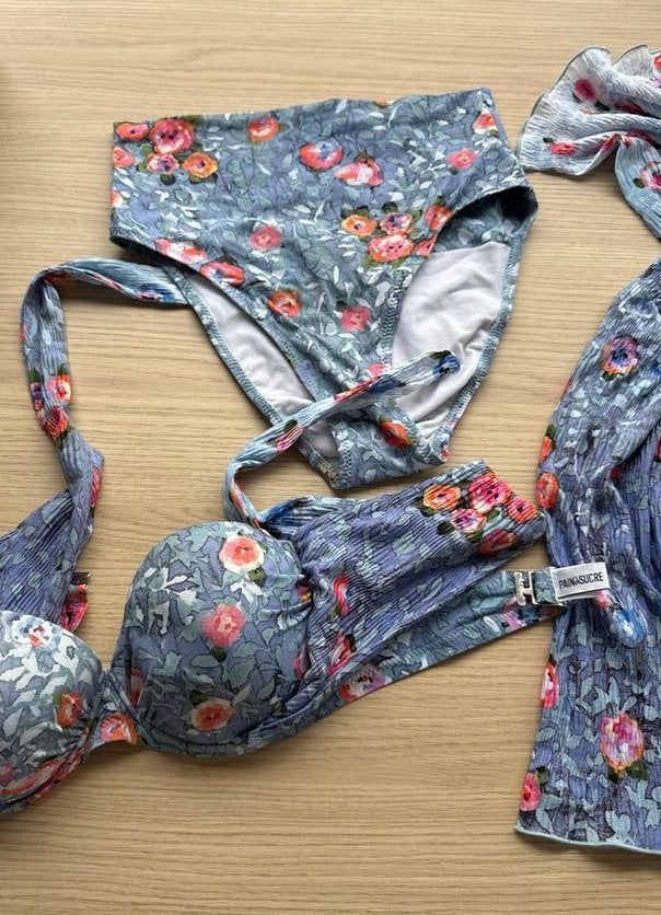 Pain de Sucre bikini set met bloemenprint, Ophalen of Verzenden, Zo goed als nieuw, Meerkleurig, Bikini