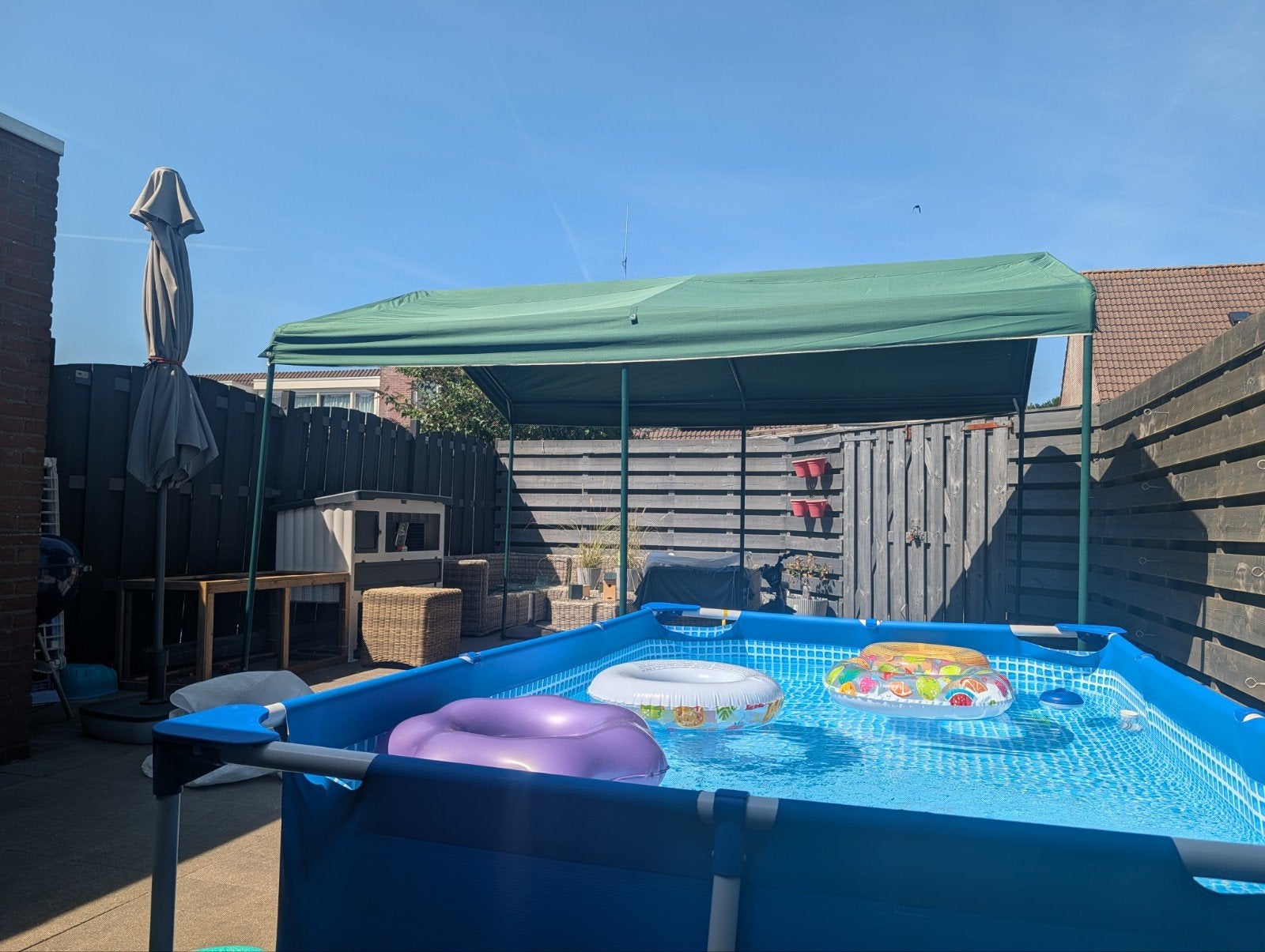partytent paviljoen Kopenhagen, Tuin en Terras, Partytenten, Ophalen, Minder dan 5 meter