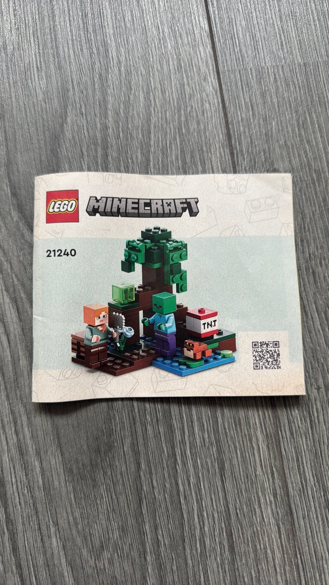 Lego Minecraft 21240 compleet, Ophalen of Verzenden, Zo goed als nieuw