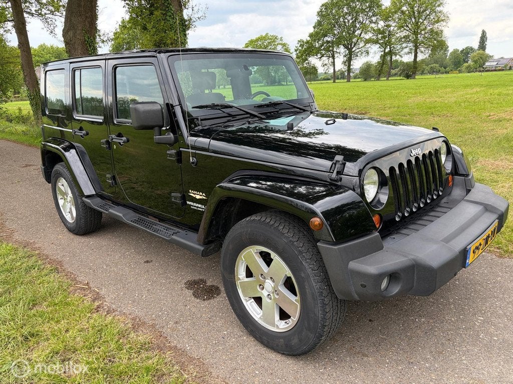 Jeep Wrangler Unlimited 3.8 Sahara, Auto's, Jeep, Gebruikt, Origineel Nederlands, Bedrijf, Vierwielaandrijving