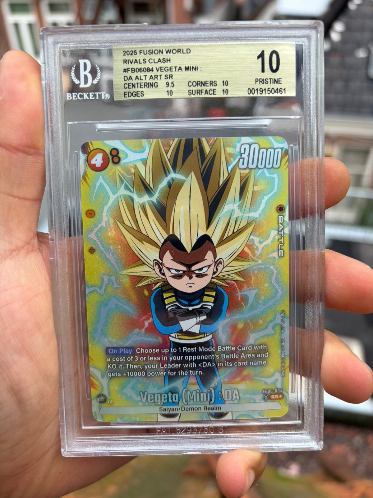 BGS 10 Vegeta SS3 ALT ART pop 8, Ophalen of Verzenden, Zo goed als nieuw