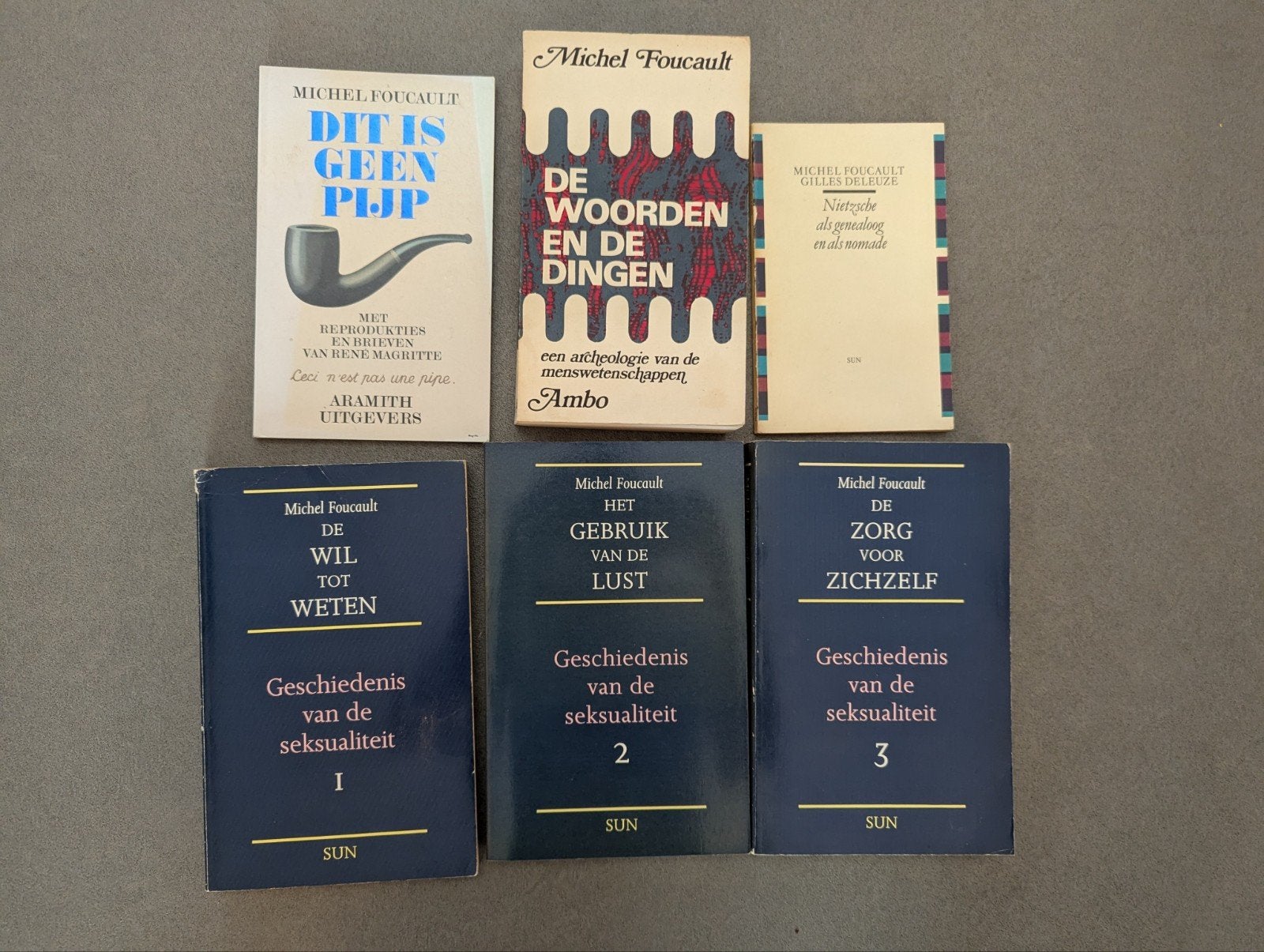 Michel Foucault Boeken Collectie - 6 Titels, Ophalen, Gelezen, Michel Foucault, Nederland