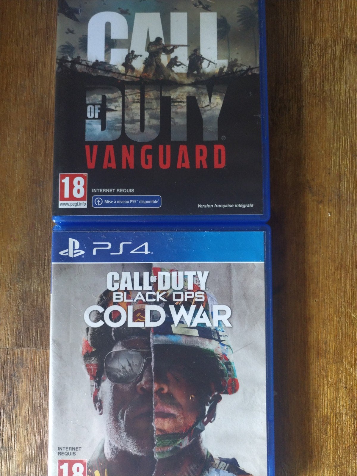 Lot Call of Duty PlayStation 4 (Vanguard & Cold War), Online, Gebruikt, Vanaf 18 jaar, Shooter