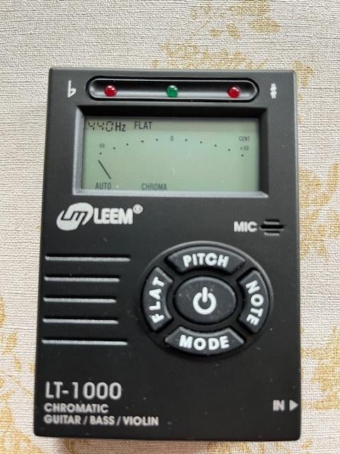 tuner voor instrumentstemming Leem Digital Processing, Muziek en Instrumenten, Ophalen of Verzenden, Zo goed als nieuw, Minder dan 500 watt