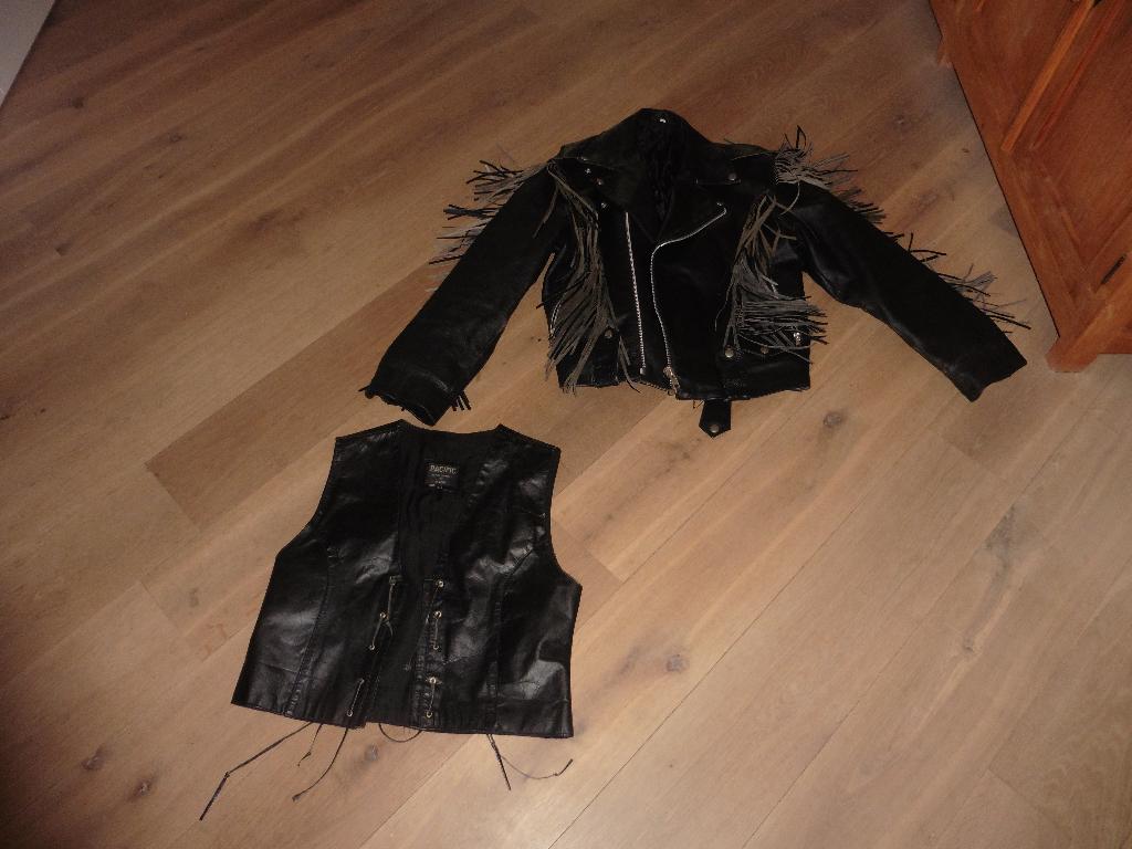 2 x Leren jas Motorjas Trike Leren jasje jack Trike's maat S, Ophalen of Verzenden, Tweedehands, Jas | leer