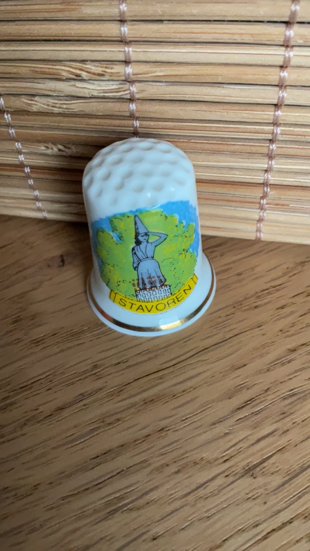Stavoren vingerhoed vingerhoedje vingerhoedjes, Verzenden, Nieuw, Porselein, Nederland
