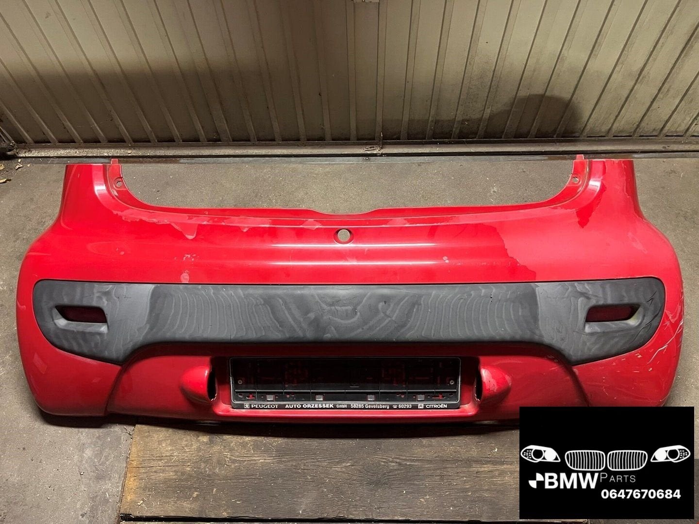 Achterbumper bumper Peugeot 107 origineel, Gebruikt, -, -, Ophalen of Verzenden