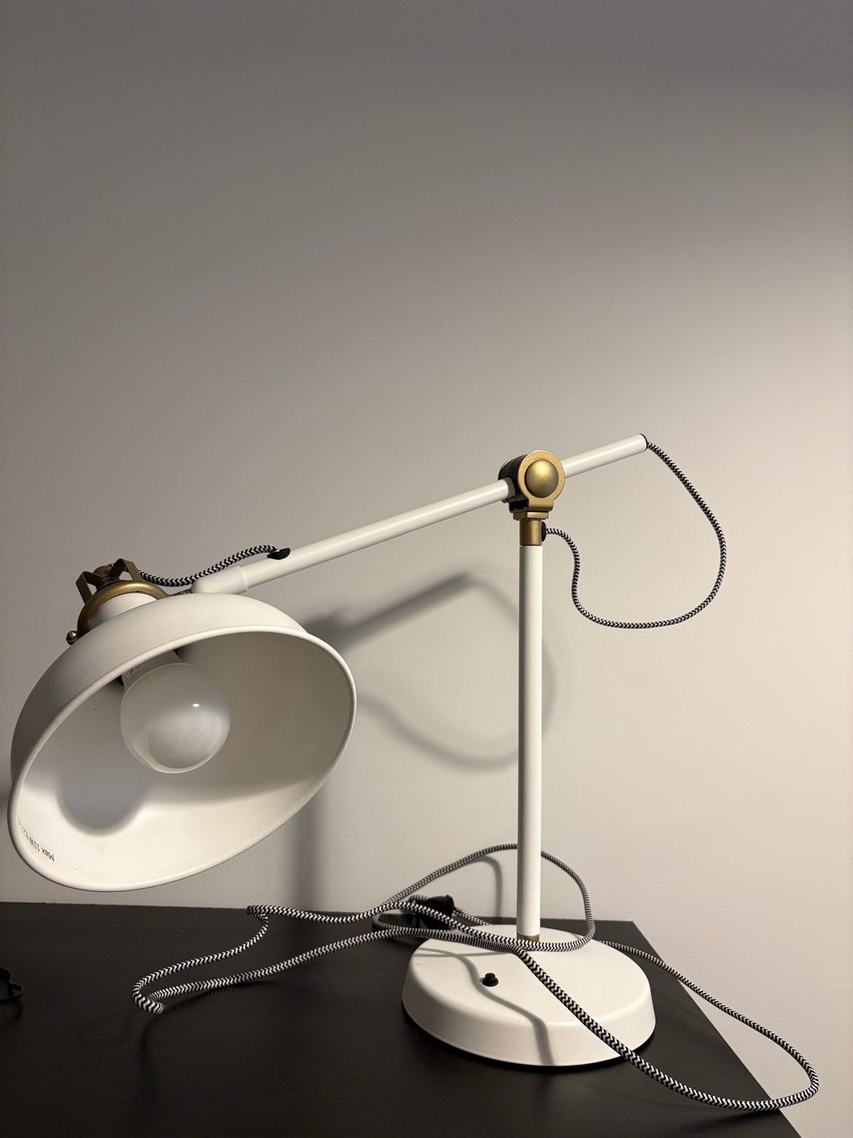 Set van 2 IKEA lampen - Zo goed als nieuw, Wit, IKEA, Zo goed als nieuw, Ophalen