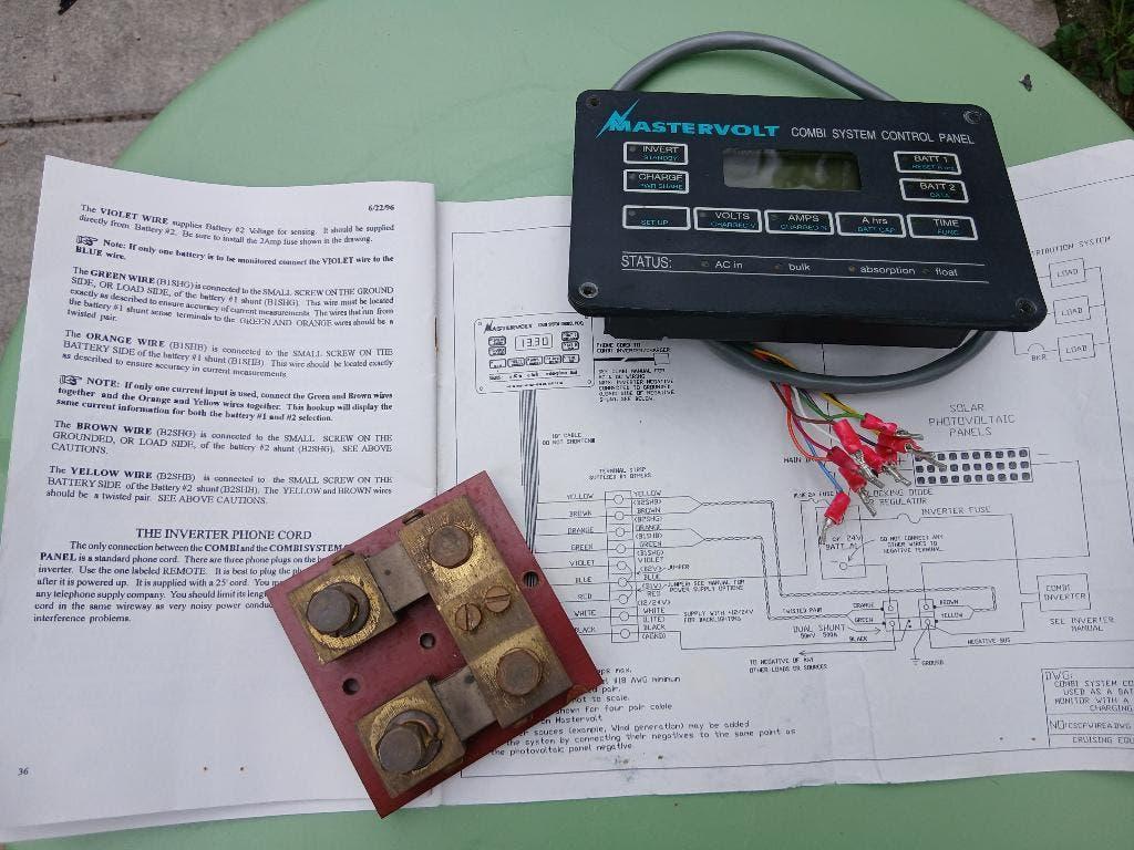Mastervolt Combi System Control Panel, Watersport en Boten, Ophalen of Verzenden, Gebruikt, Overige typen