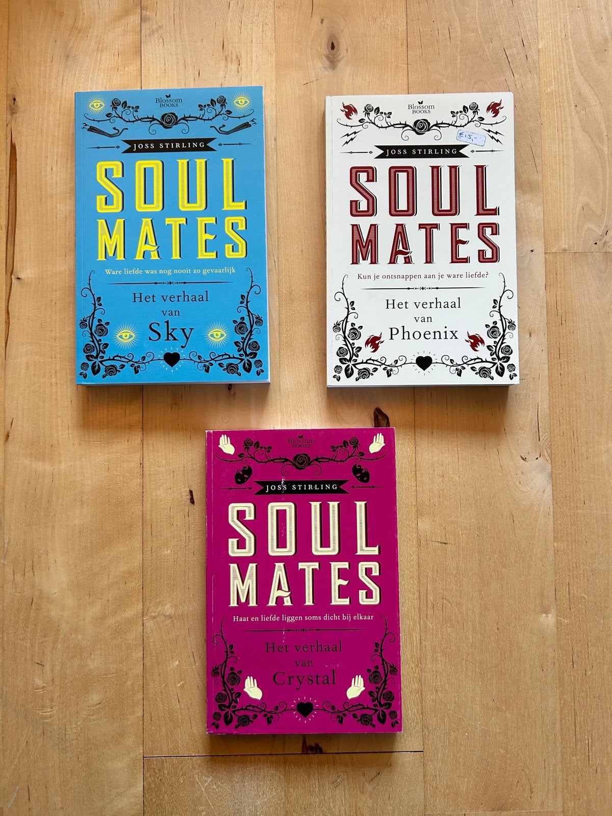 Joss Stirling - Soulmates deel 1+2+3, Boeken, Ophalen of Verzenden, Zo goed als nieuw
