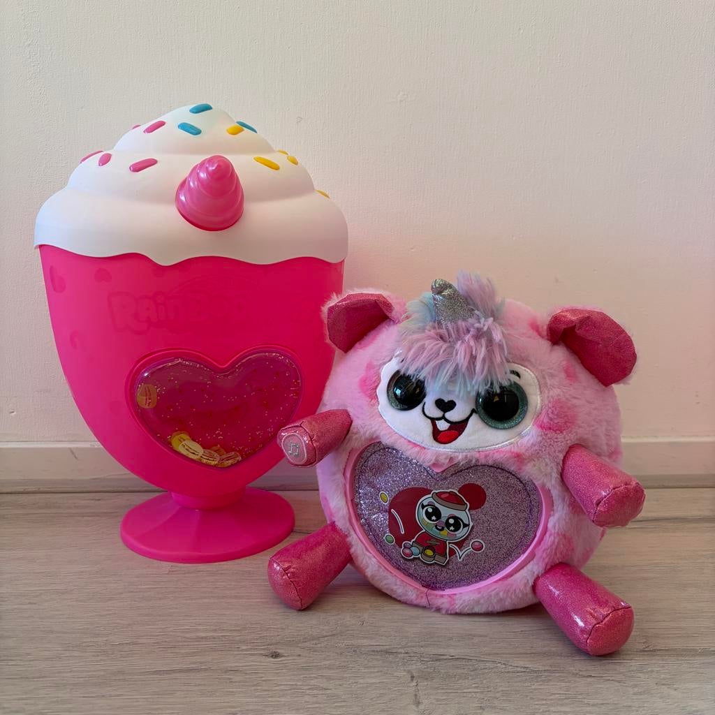 Rainbocorns Aap met geluid - 25cm knuffel, Kinderen en Baby's, Speelgoed | Knuffels en Pluche, Overige merken, Met geluid, Ophalen of Verzenden