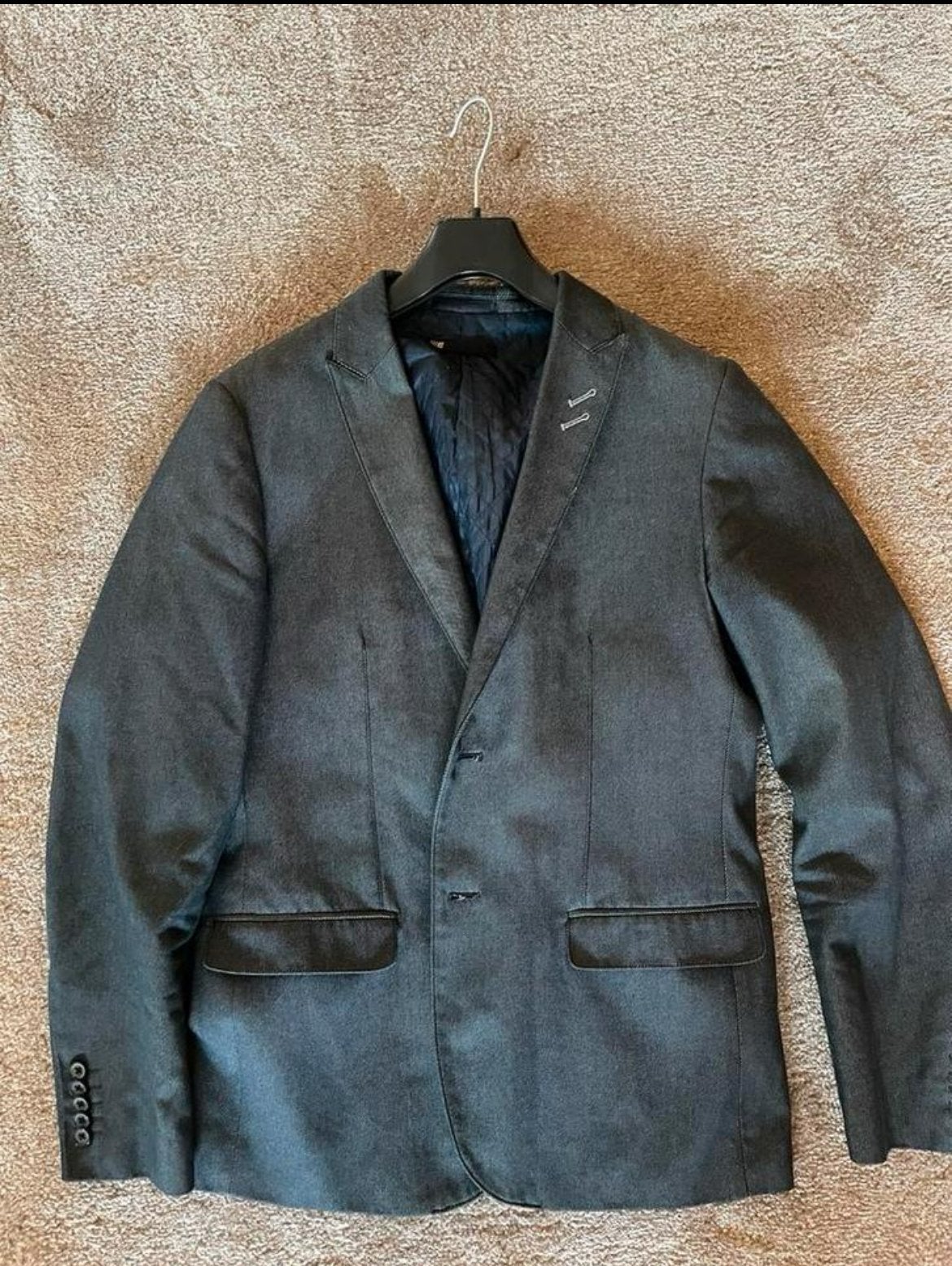 Nette WE colbert maat 50, Kleding | Heren, Kostuums en Colberts, Ophalen of Verzenden, Gedragen, Maat 48/50 (M), Grijs