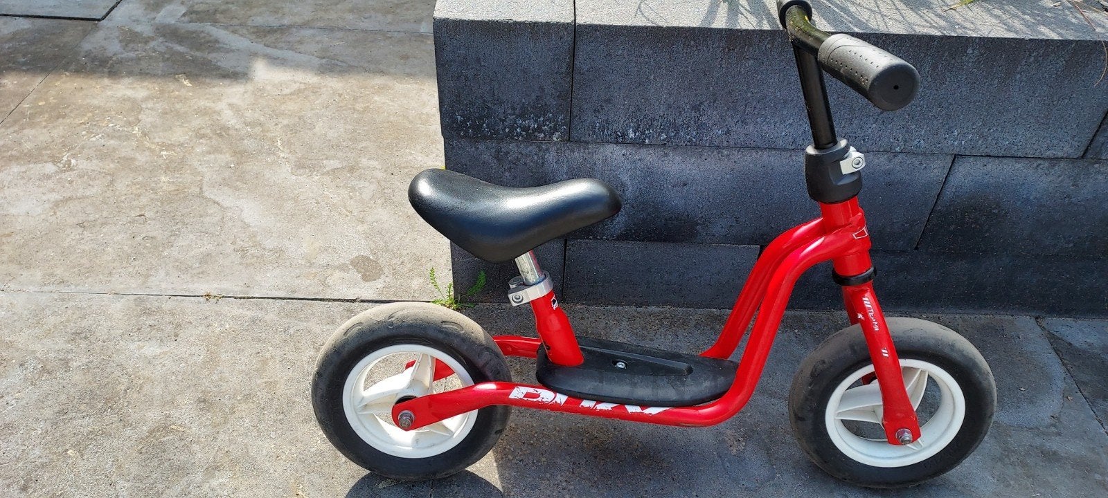 Loopfiets rood, Ophalen, Gebruikt, Loopfiets