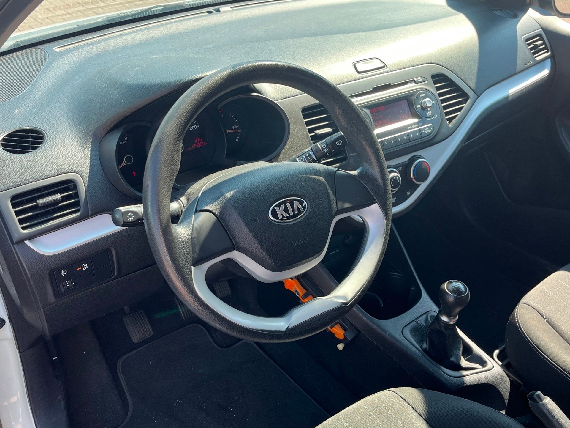 Kia Picanto 1.0 CVVT ISG Comfort Pack | Airco defect, Auto's, Voorwielaandrijving, Euro 5, Stof, Gebruikt