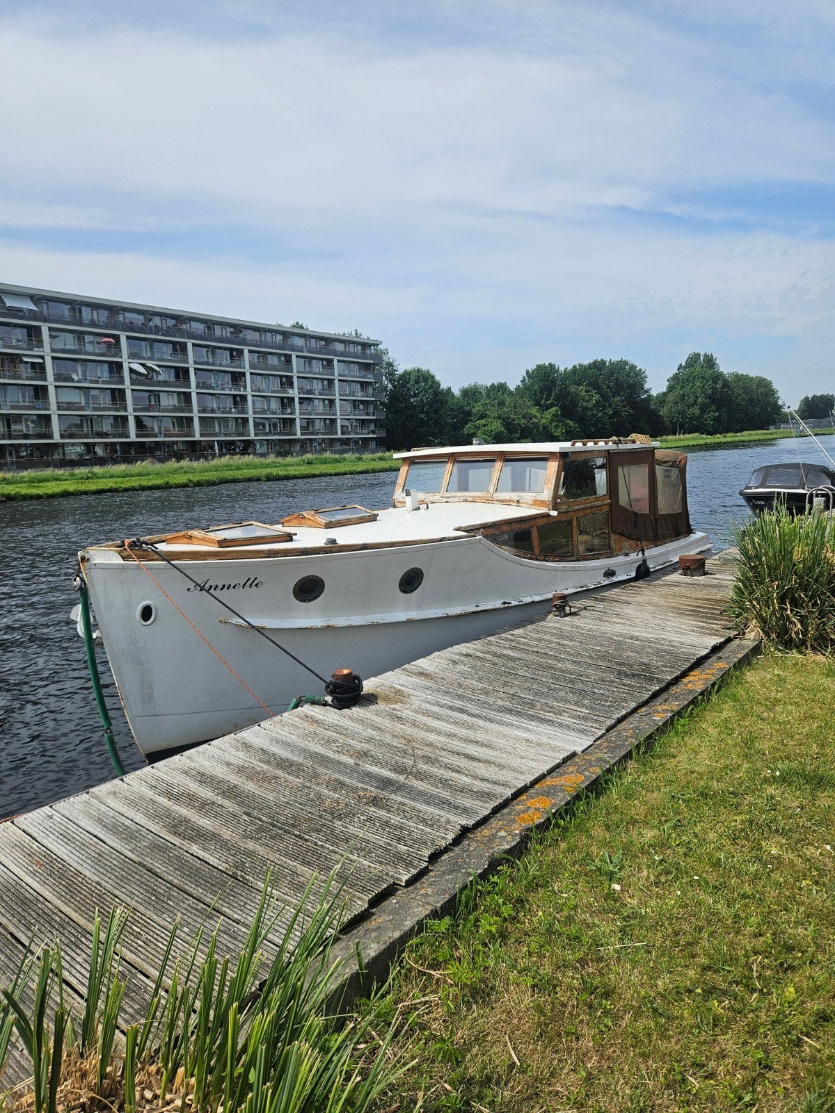 Bakdekkruiser  bakdek' - Mercedes Diesel -lichte opknapper, Watersport en Boten, Motorboten en Motorjachten, Gebruikt, Diesel