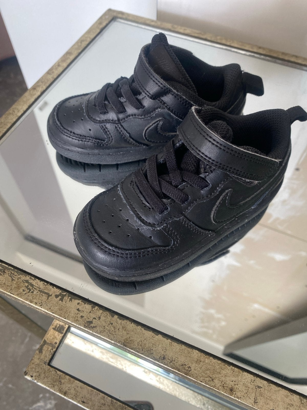 Nike Force 1 Low LE baby sneakers maat 23.5, Ophalen of Verzenden, Gebruikt, Jongetje of Meisje, Schoentjes