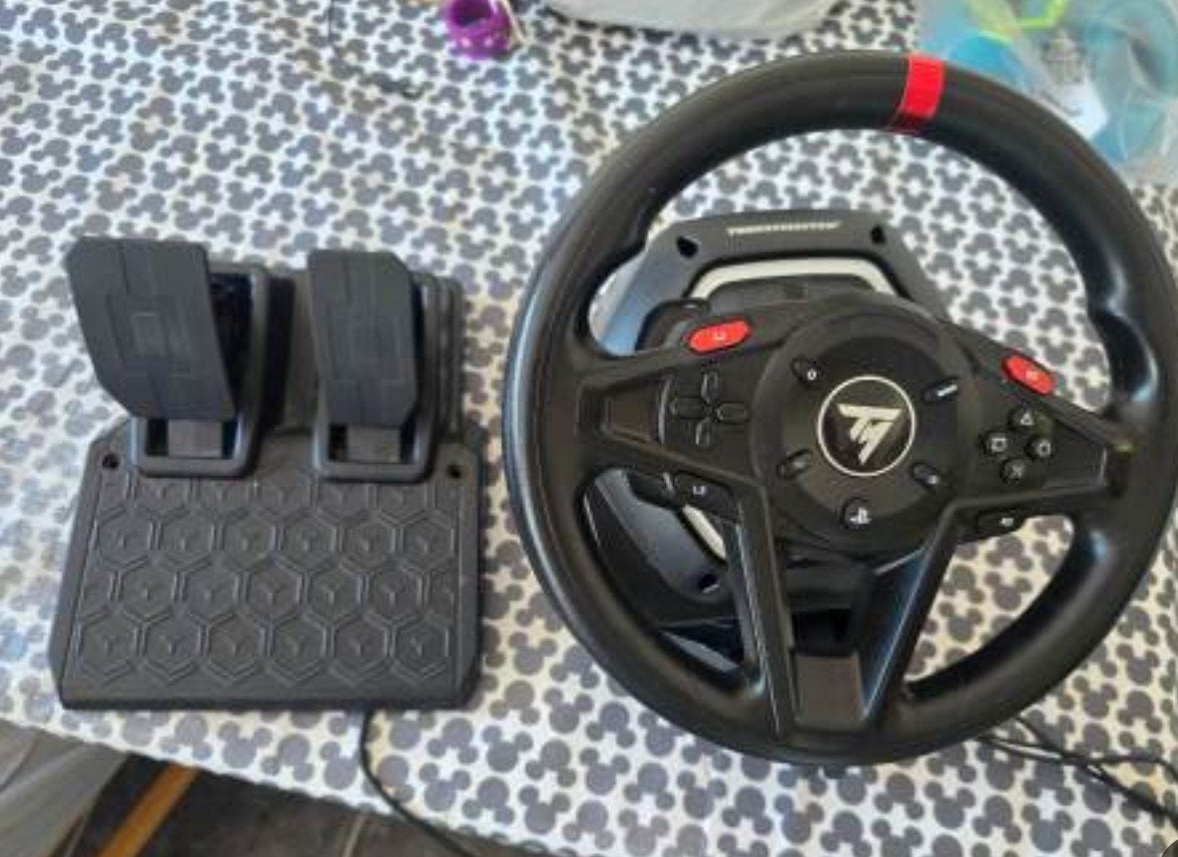 Thrustmaster T128 Racestuur met Force Feedback, Racestoel, Force feedback, Zo goed als nieuw, Thrustmaster