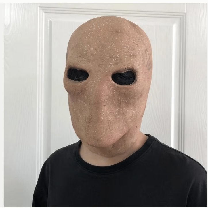 Slenderman full face latex horror masker