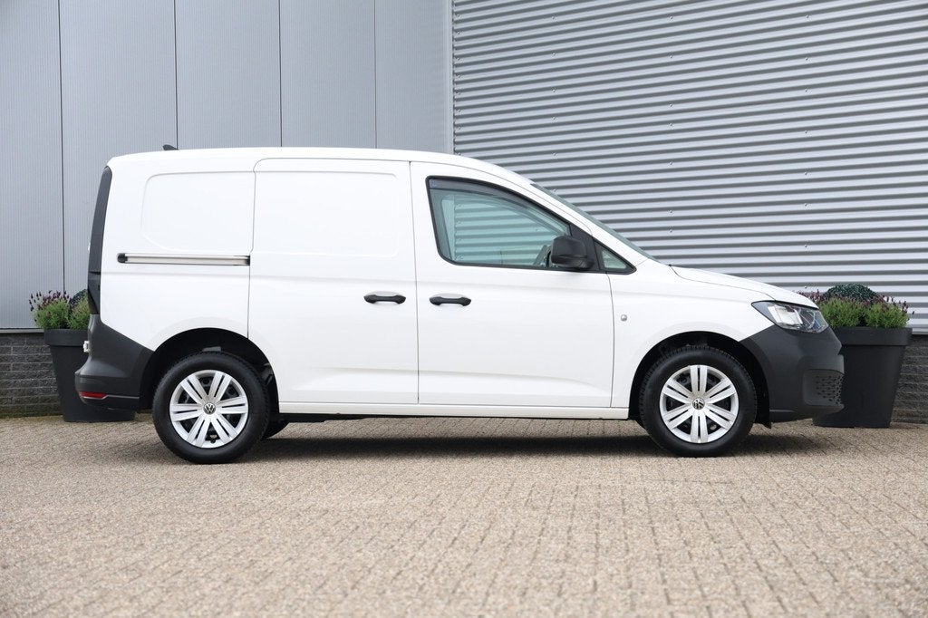 Volkswagen Caddy Cargo 1.5 TSI Automaat Benzine Cruise|Stoel, Auto's, Bestelauto's, 4 cilinders, Volkswagen, 116 pk, Wit