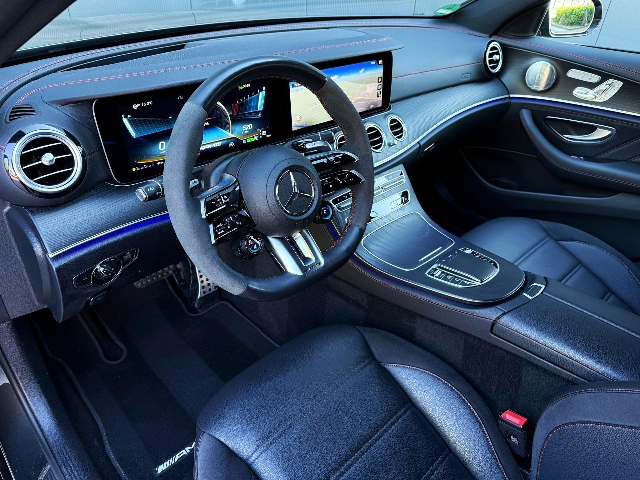 Mercedes-Benz E-klasse Estate AMG 53 4MATIC airmatic / pano, Auto's, Automaat, Lane Keeping Assist, 435 pk, Gebruikt
