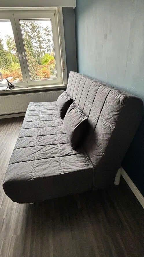 Ikea Beddinge Slaapbank, Huis en Inrichting, Ophalen, Tweepersoons, 140 cm, Zo goed als nieuw
