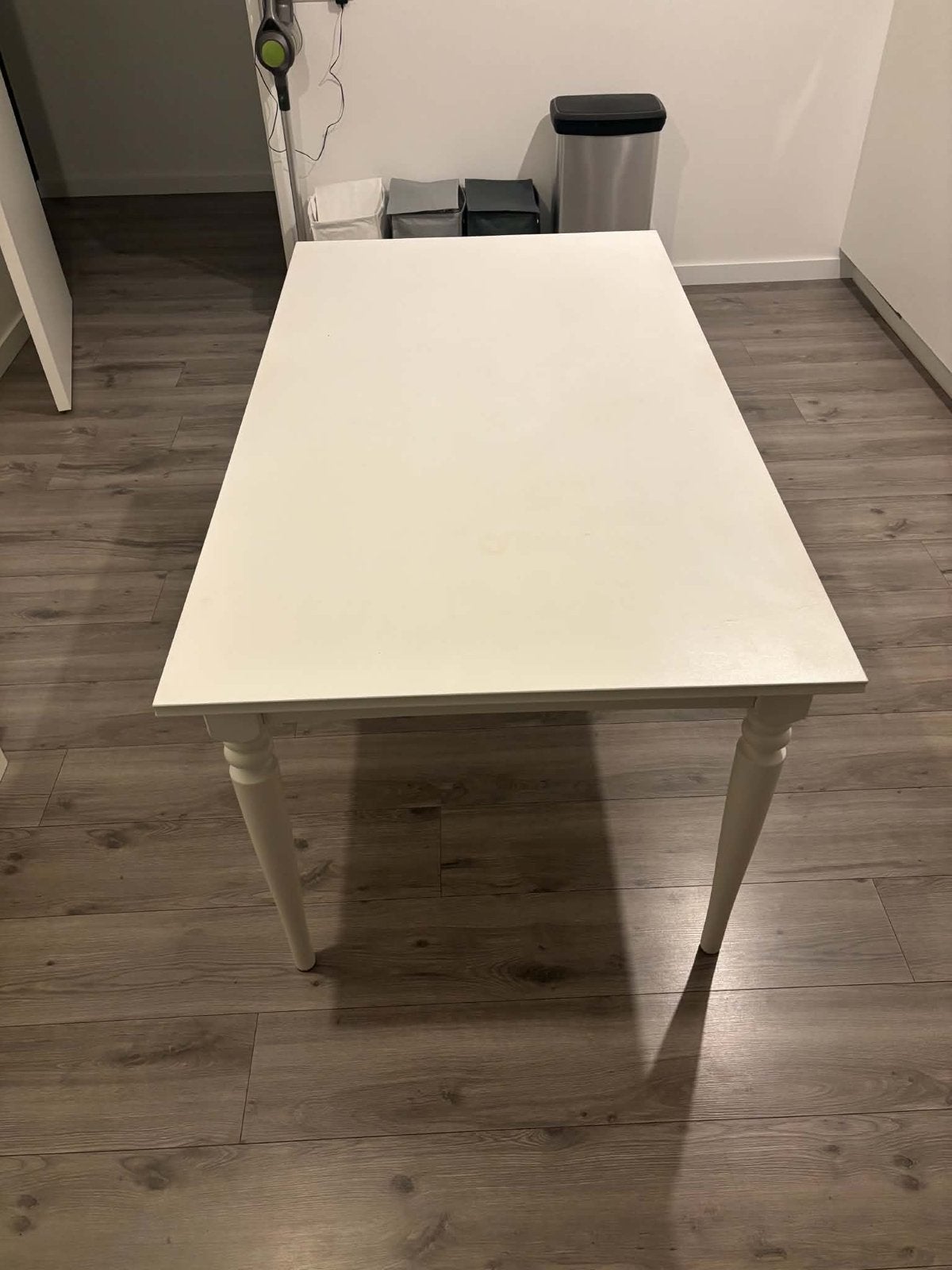 IKEA INGATORP Uitschuifbare eettafel wit - 4 tot 6 personen