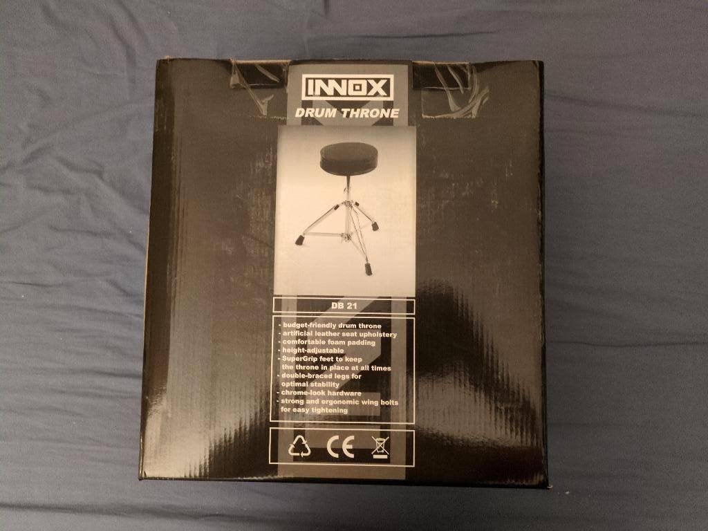 Innox DB21 drumkruk – nieuw in doos, Muziek en Instrumenten, Ophalen of Verzenden, Nieuw, Overige merken