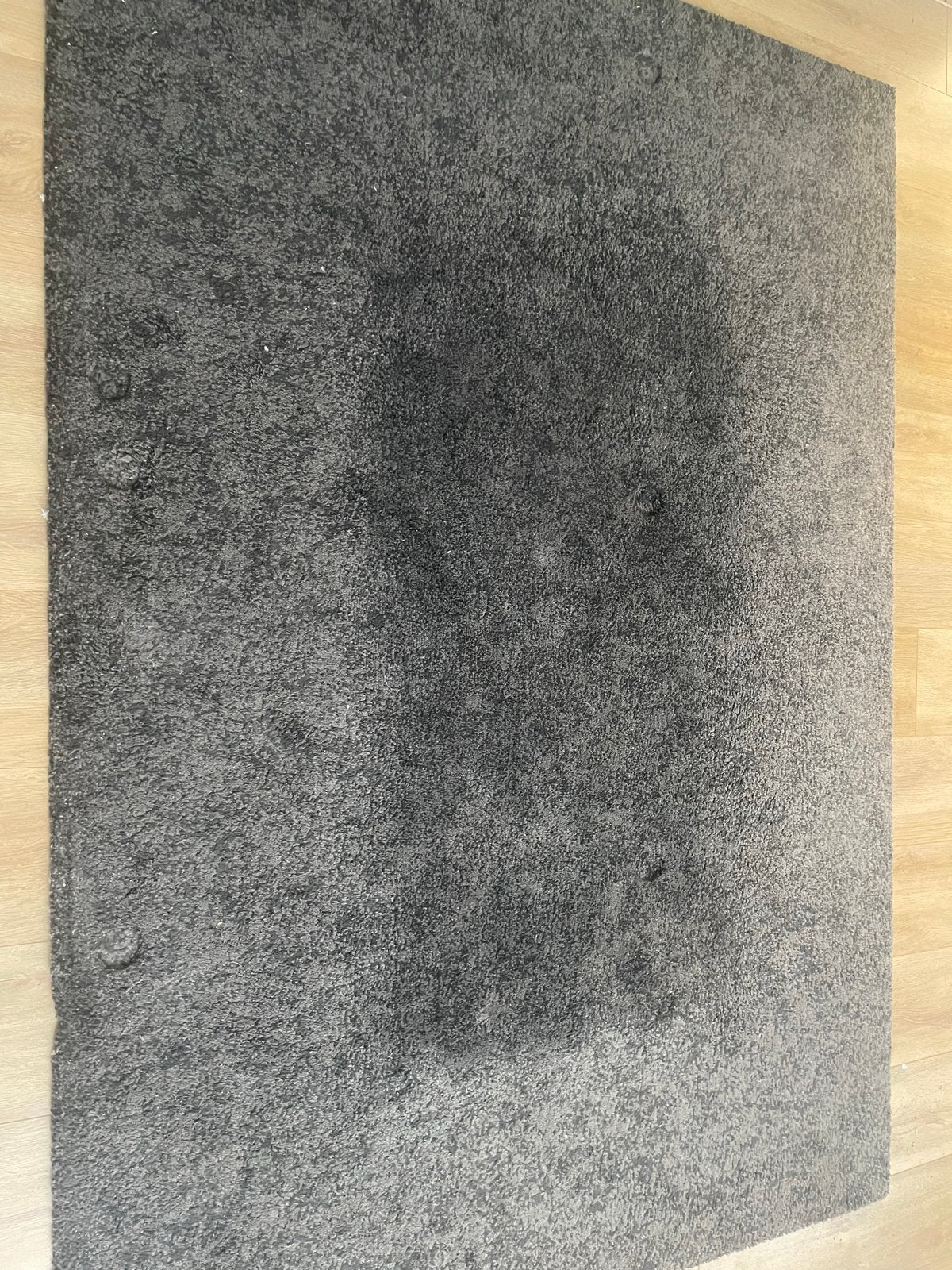 Groot grijs vloerkleed  gratis!, Ophalen, Gebruikt, 150 tot 200 cm, 200 cm of meer