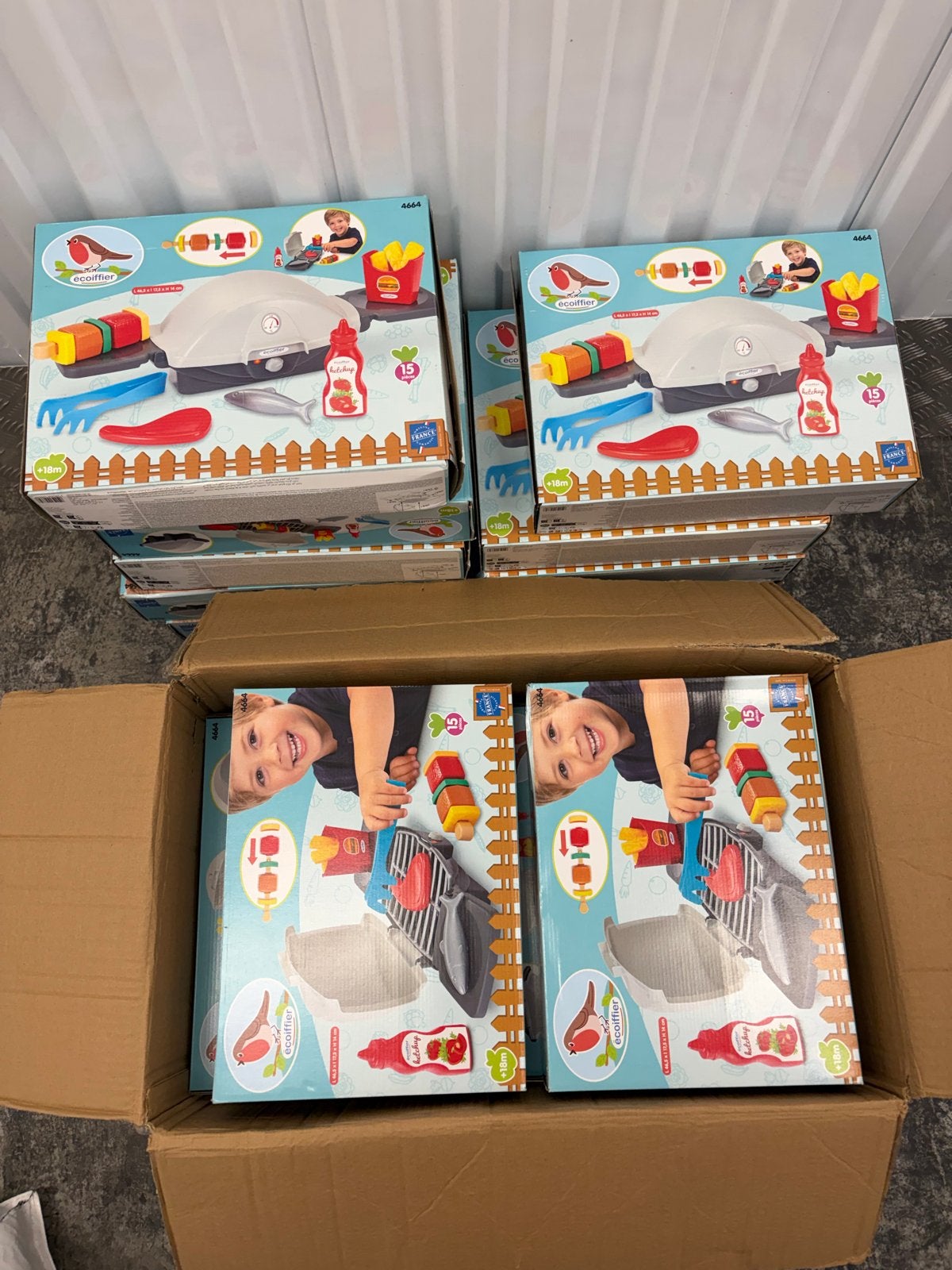 Partij 20x Ecoiffier BBQ Speelgoed voor Kinderen - Nieuw, Kinderen en Baby's, Ophalen, Nieuw, Jongen of Meisje