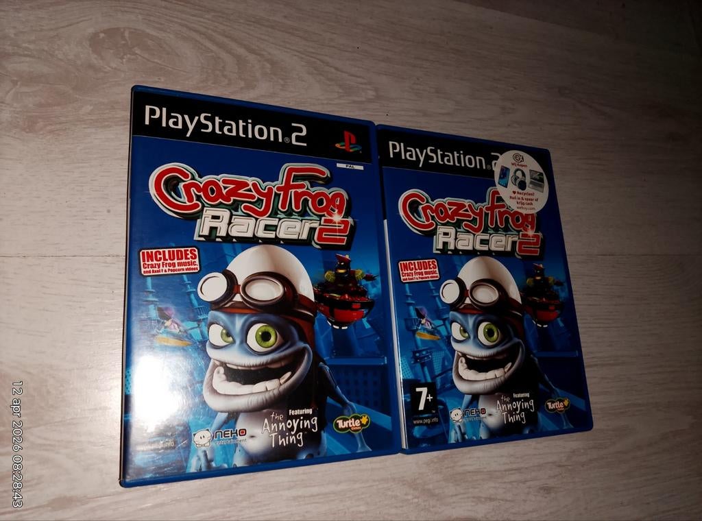 Crazy frog racer 2   ps2, Alle leeftijden, Ophalen of Verzenden, Gebruikt