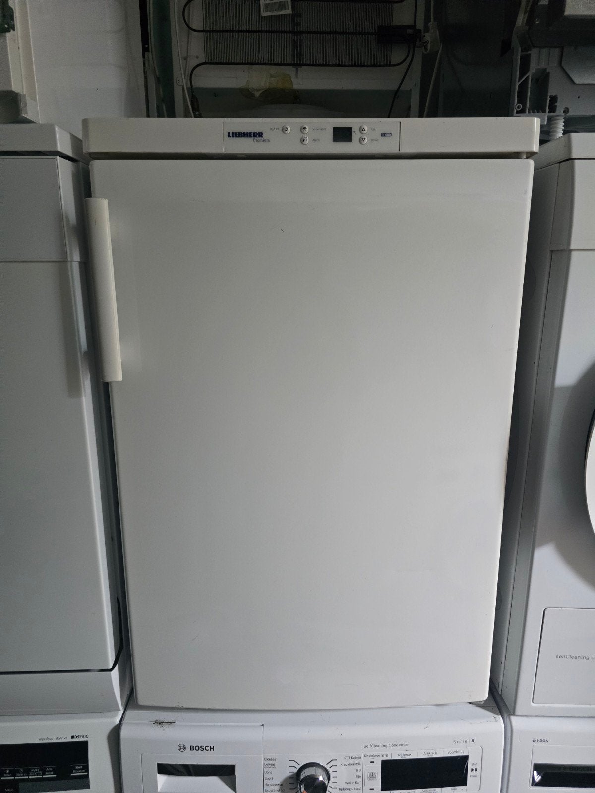 Koopje! Keurige Liebherr 4-laden tafelmodel vriezer! Garant!, 85 tot 120 cm, Liebherr, Ophalen of Verzenden, Zo goed als nieuw