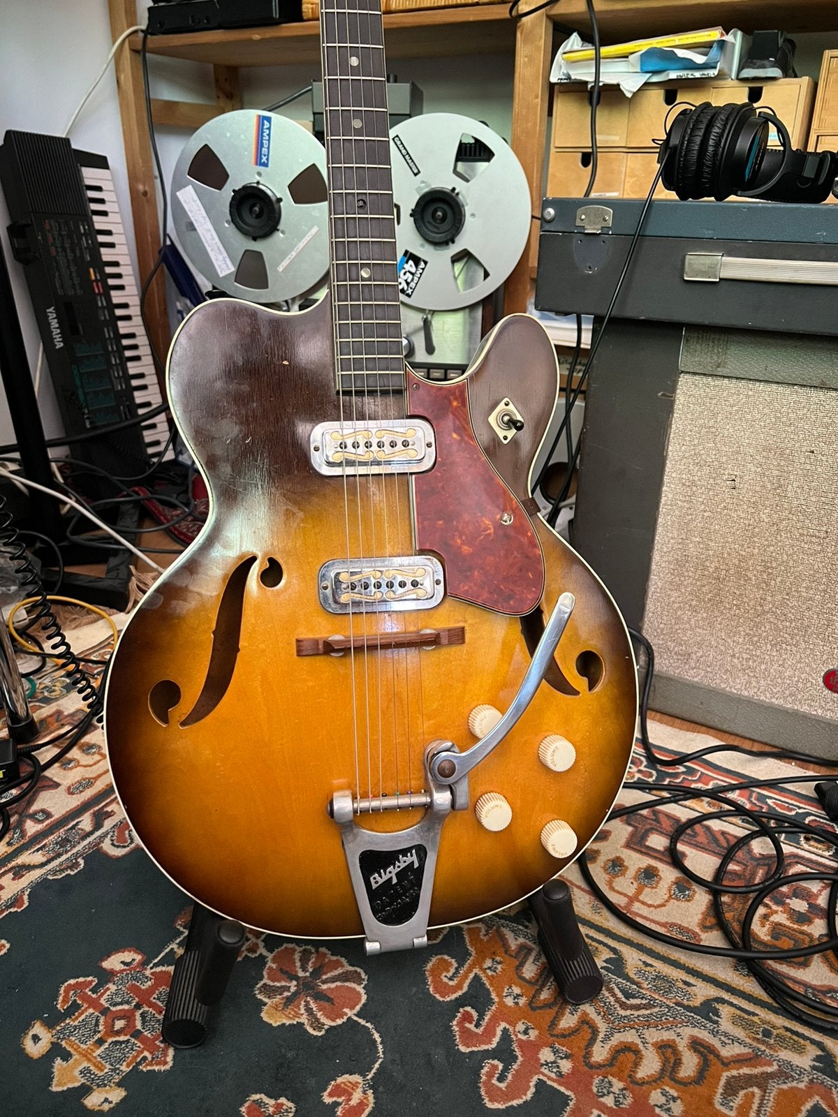 Harmony Meteor H74, Ophalen, Zo goed als nieuw, Solid body, Overige merken