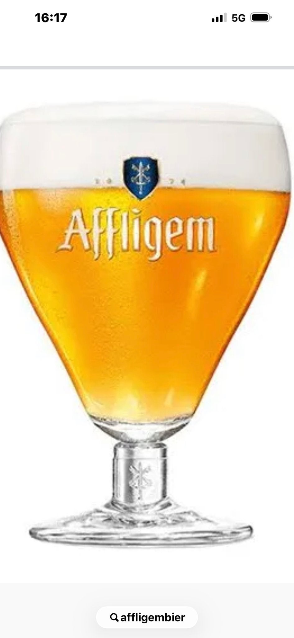 8 Nieuwe Affligem Bierglazen in Verpakking, Ophalen of Verzenden, Nieuw, Glas, Overige merken