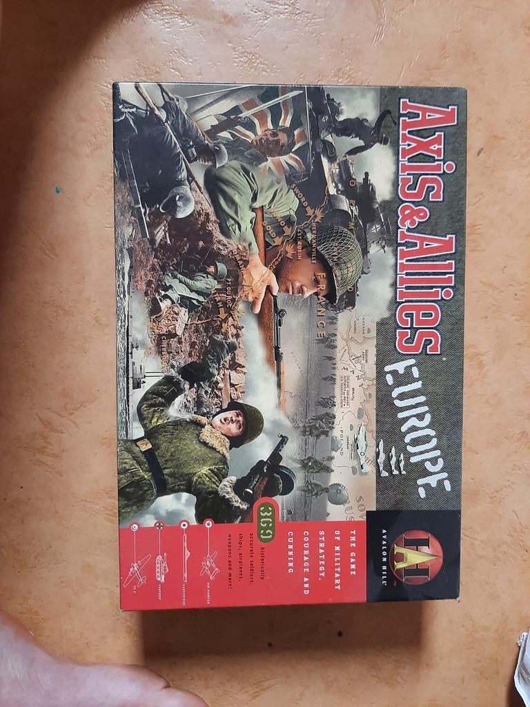 Bordspel Axis & Allies Europe, Hobby en Vrije tijd, Gezelschapsspellen | Bordspellen, Ophalen of Verzenden