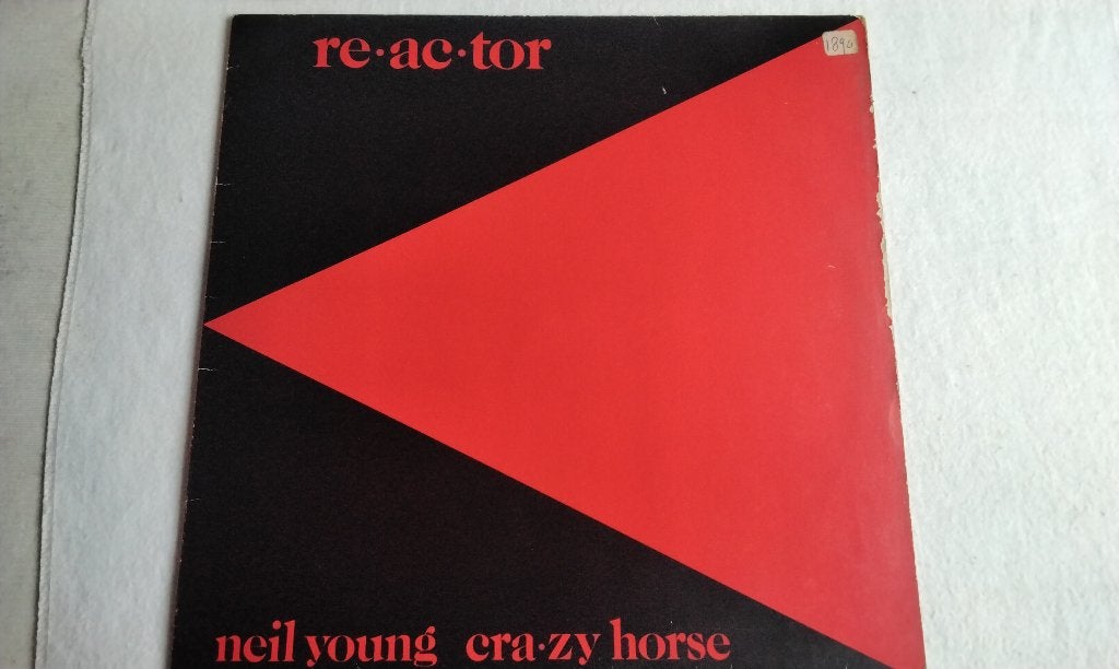 LP Neil Young & Crazy Horse - Re-Ac-Tor Reactor Vinyl 1981, Ophalen, Gebruikt, 12 inch, Poprock