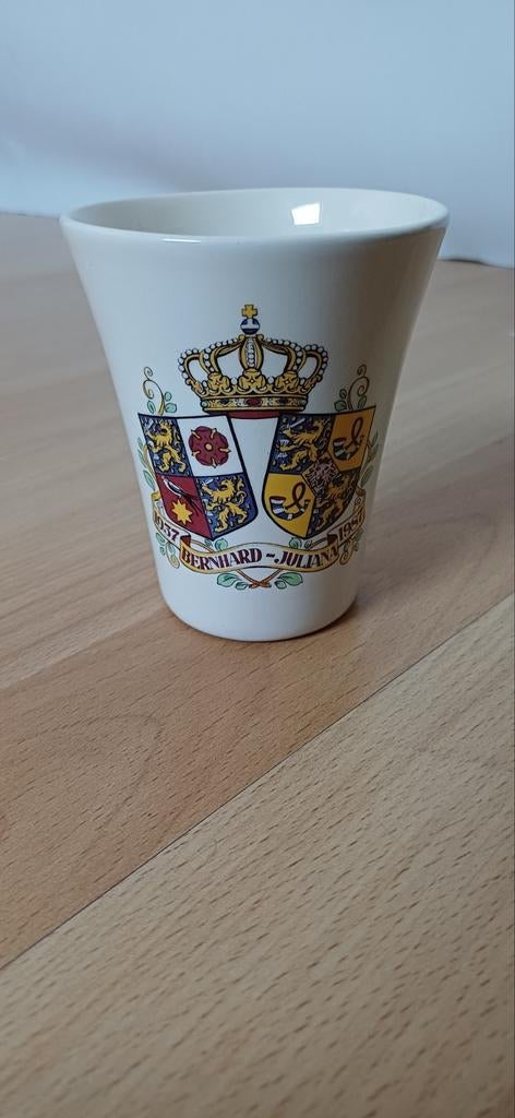 Beker Bernard en Juliana 1937-1962, Ophalen of Verzenden