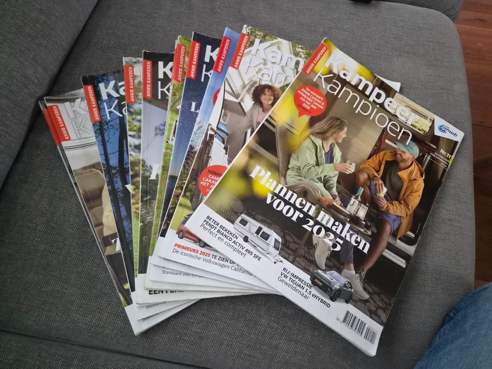 ANWB Kampeer Kampioen magazines (diverse edities), Ophalen of Verzenden, Gelezen, Overige typen