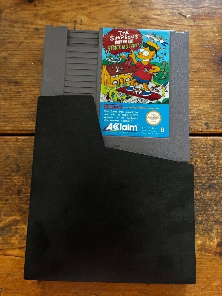 The Simpsons Bart VS The Space Mutants (Nintendo NES), Avontuur en Actie, Gebruikt, 1 speler, Ophalen of Verzenden