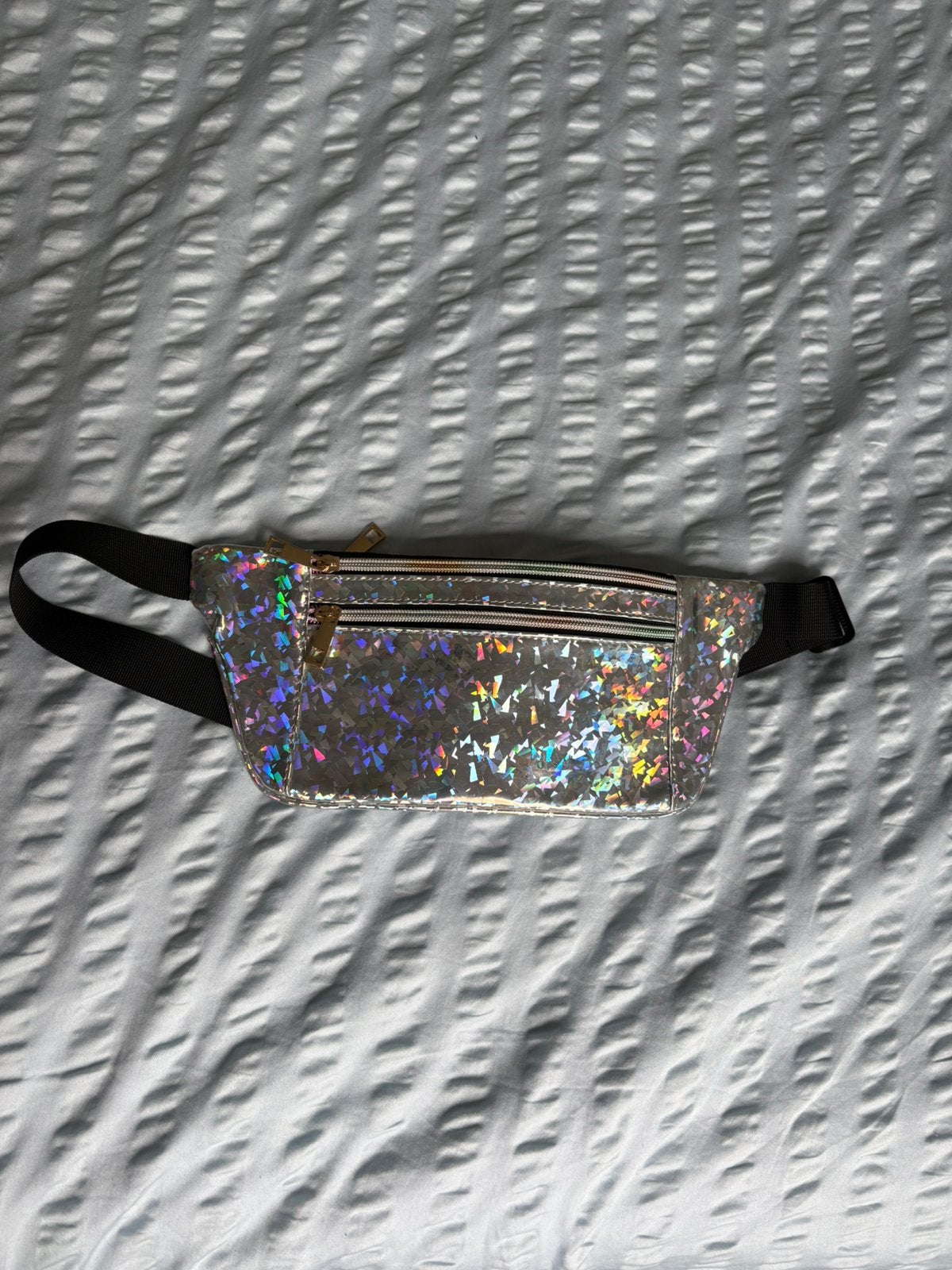 Glitter waist bag (perfect voor disco feest!), Kinderen en Baby's, Carnavalskleding en Verkleedspullen, Ophalen of Verzenden, Zo goed als nieuw