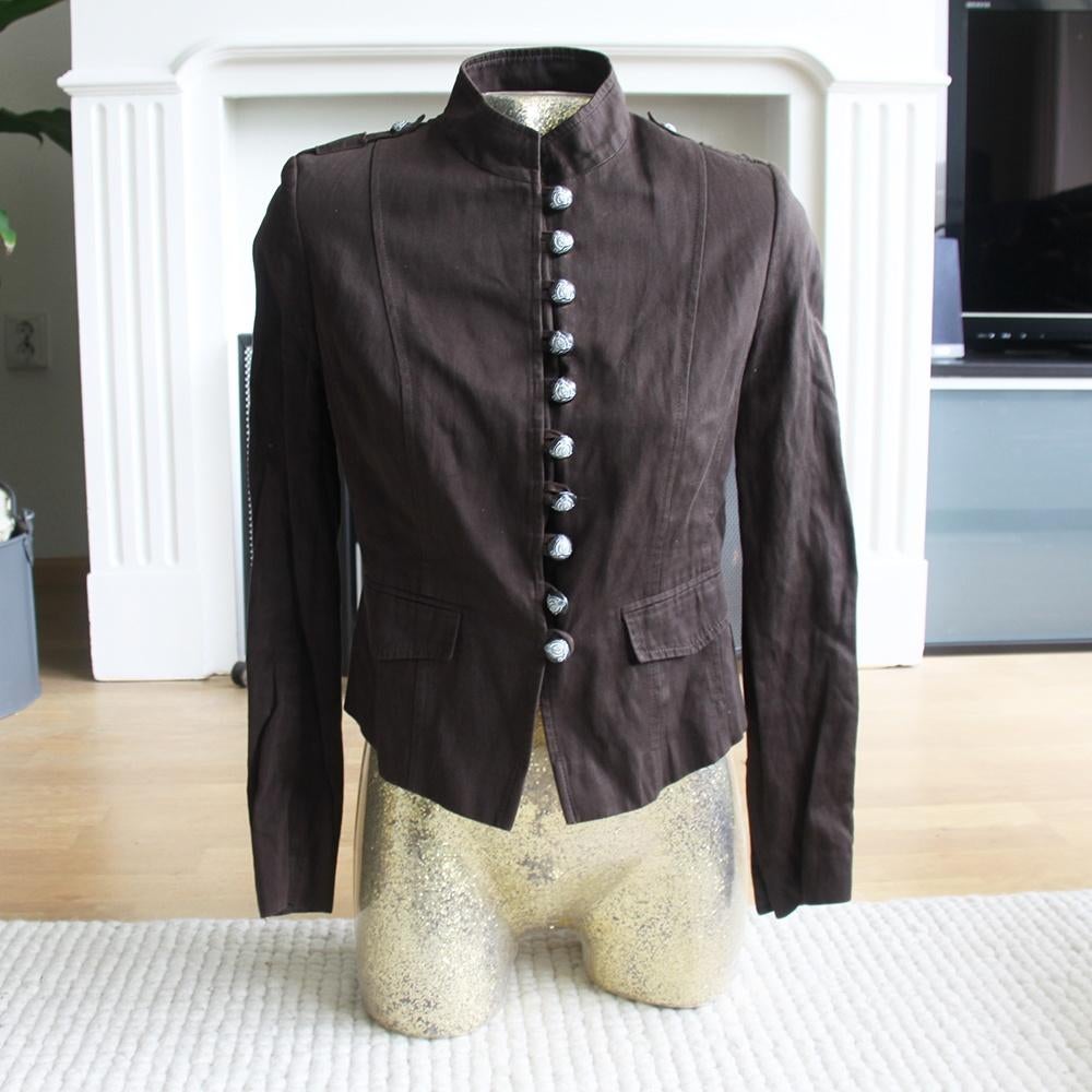 Pulls Jasje (Maat 38) € 25,-, Kleding | Dames, Jassen | Zomer, Zo goed als nieuw, Maat 38/40 (M), Bruin, Ophalen of Verzenden