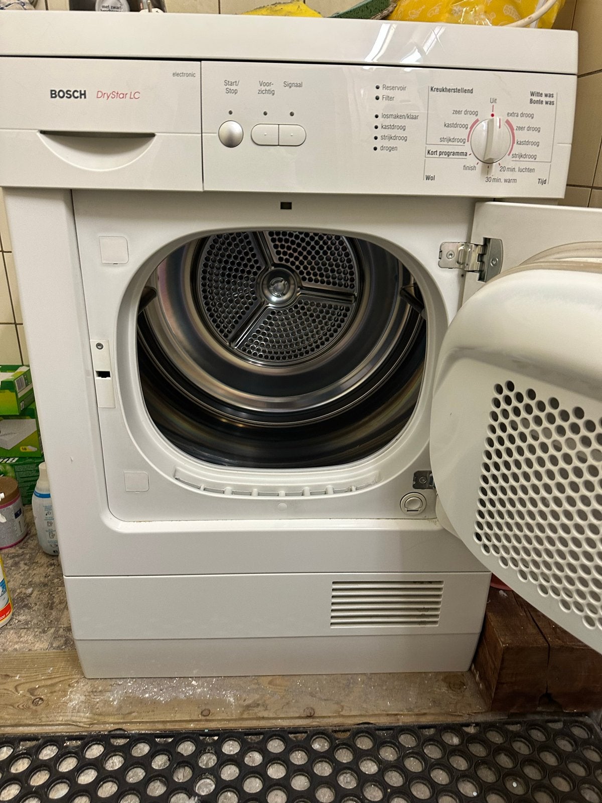 Bosch Drystar LC wasdroger, Witgoed en Apparatuur, Wasdrogers, Ophalen, 6 tot 8 kg, Gebruikt, Voorlader