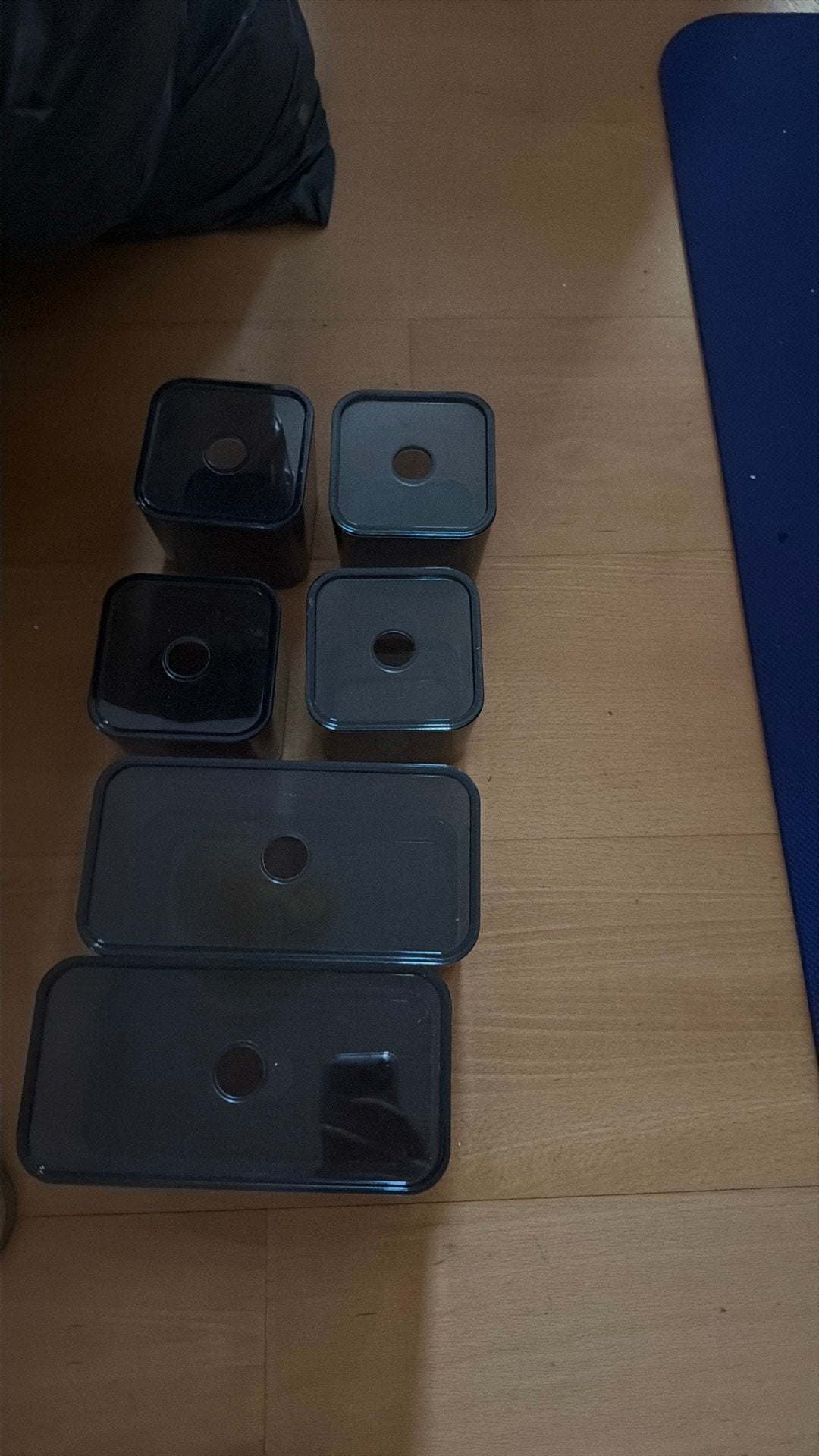 Ikea opbergdoosjes, Huis en Inrichting, Ophalen, Zo goed als nieuw, Rechthoekig, Riet