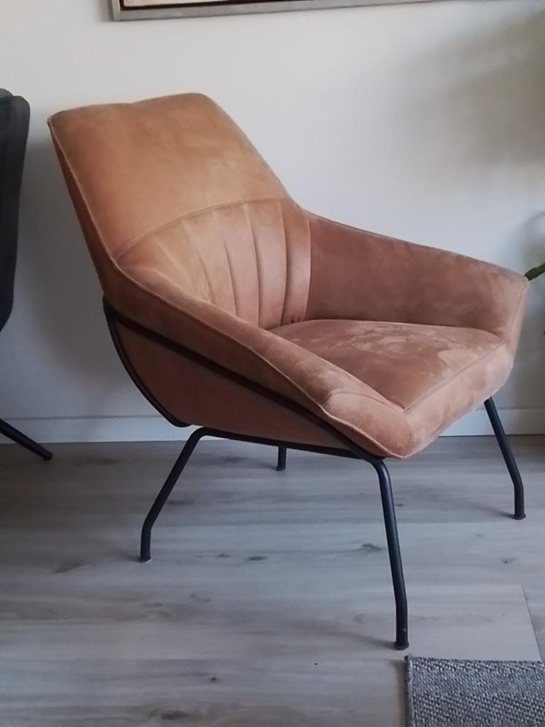 Te koop zo goed als nieuwe stoel, Huis en Inrichting, Stoelen, Bruin, Zo goed als nieuw, Modern of neutraal, Ophalen of Verzenden