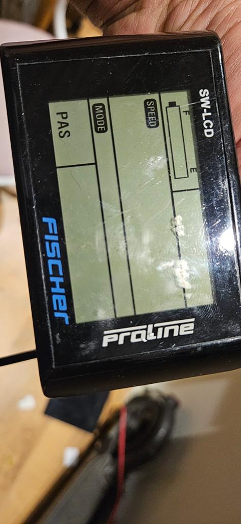 Fischer Proline SW-LCD Display voor E-bike, Fietsen en Brommers, Fietsaccessoires | Fietscomputers, Ophalen of Verzenden