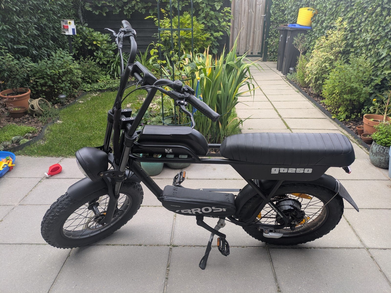 AGM GT250 Fatbike – 5698 km – rijdt goed, Gebruikt, 50 km per accu of meer, 55 tot 59 cm, Ophalen